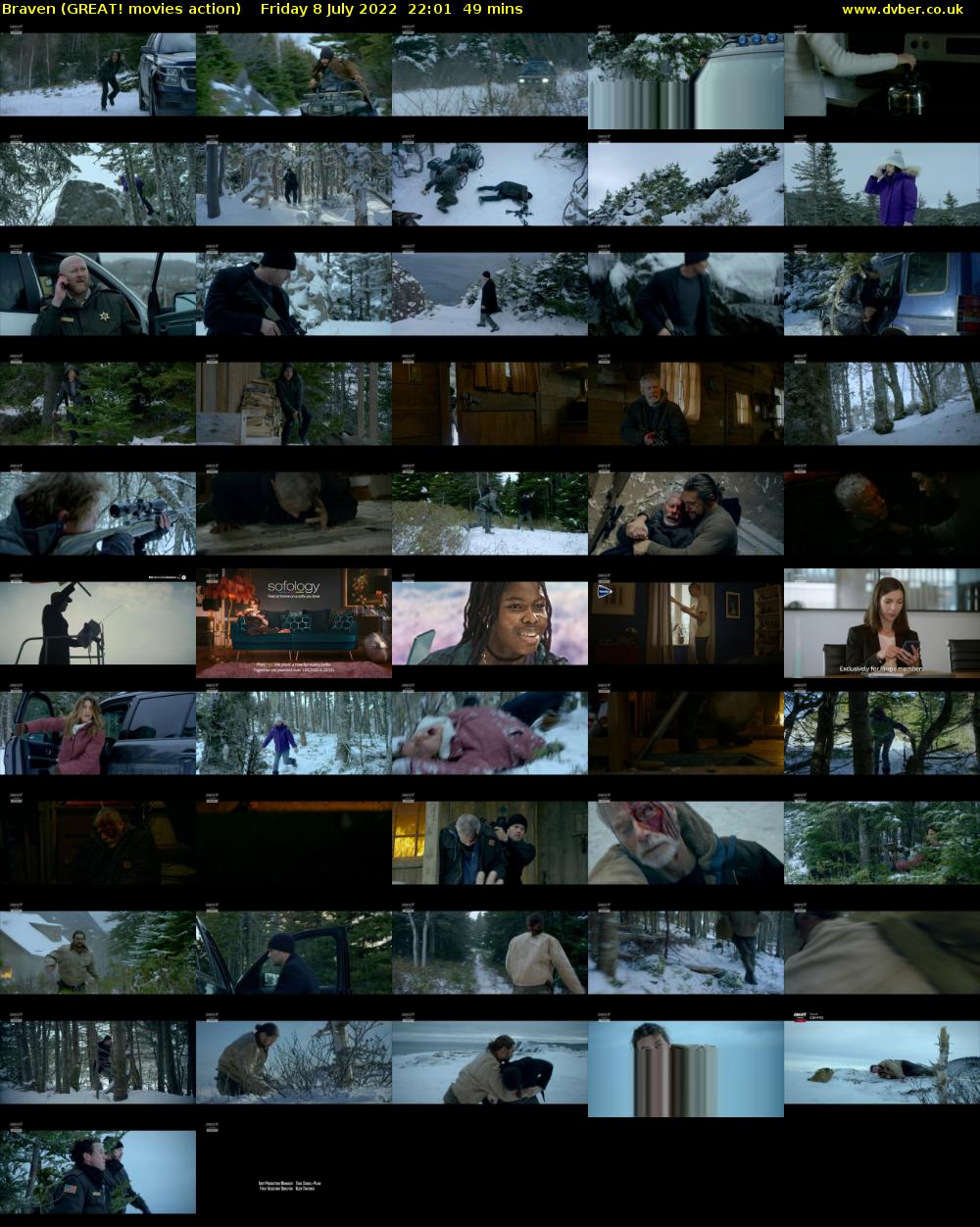 Braven (GREAT! movies action) Friday 8 July 2022 22:01 - 22:50