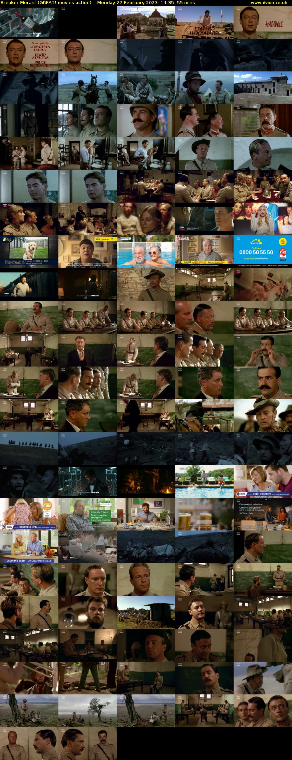 Breaker Morant (GREAT! movies action) Monday 27 February 2023 14:35 - 15:30