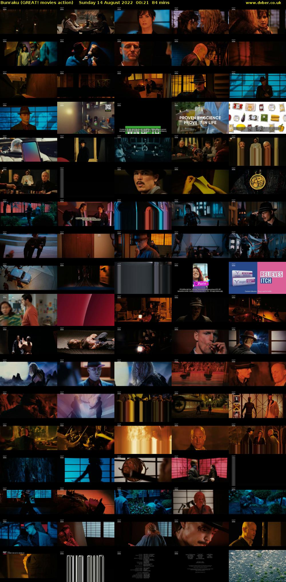 Bunraku (GREAT! movies action) Sunday 14 August 2022 00:21 - 01:45