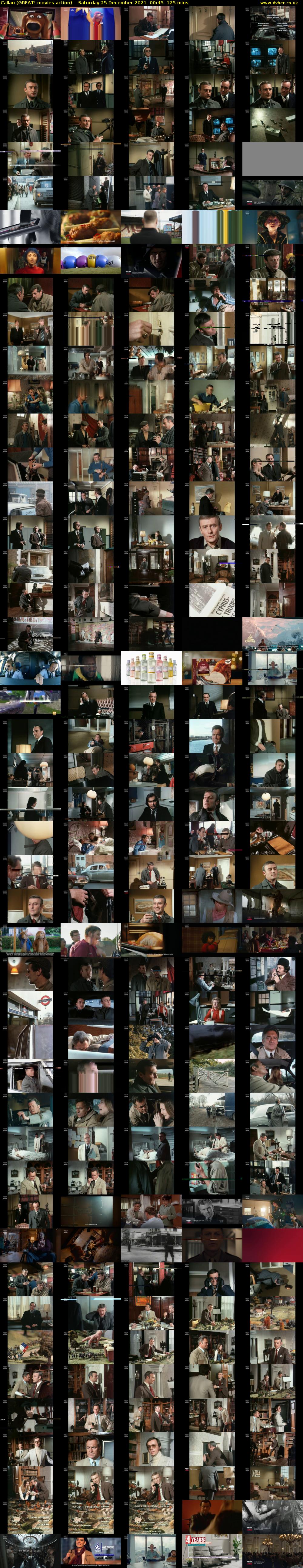 Callan (GREAT! movies action) Saturday 25 December 2021 00:45 - 02:50