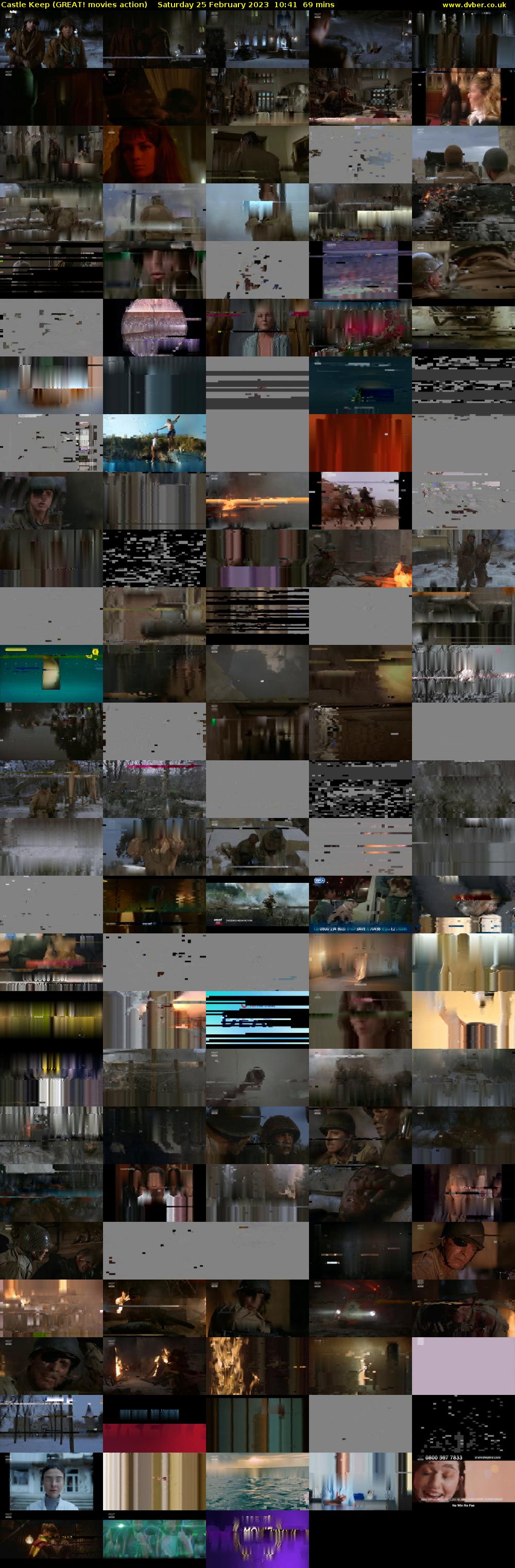 Castle Keep (GREAT! movies action) Saturday 25 February 2023 10:41 - 11:50