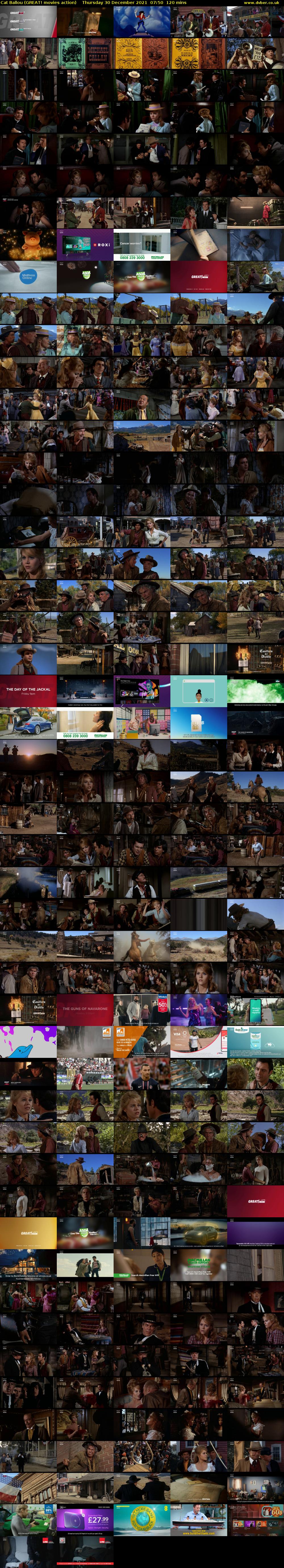 Cat Ballou (GREAT! movies action) Thursday 30 December 2021 07:50 - 09:50