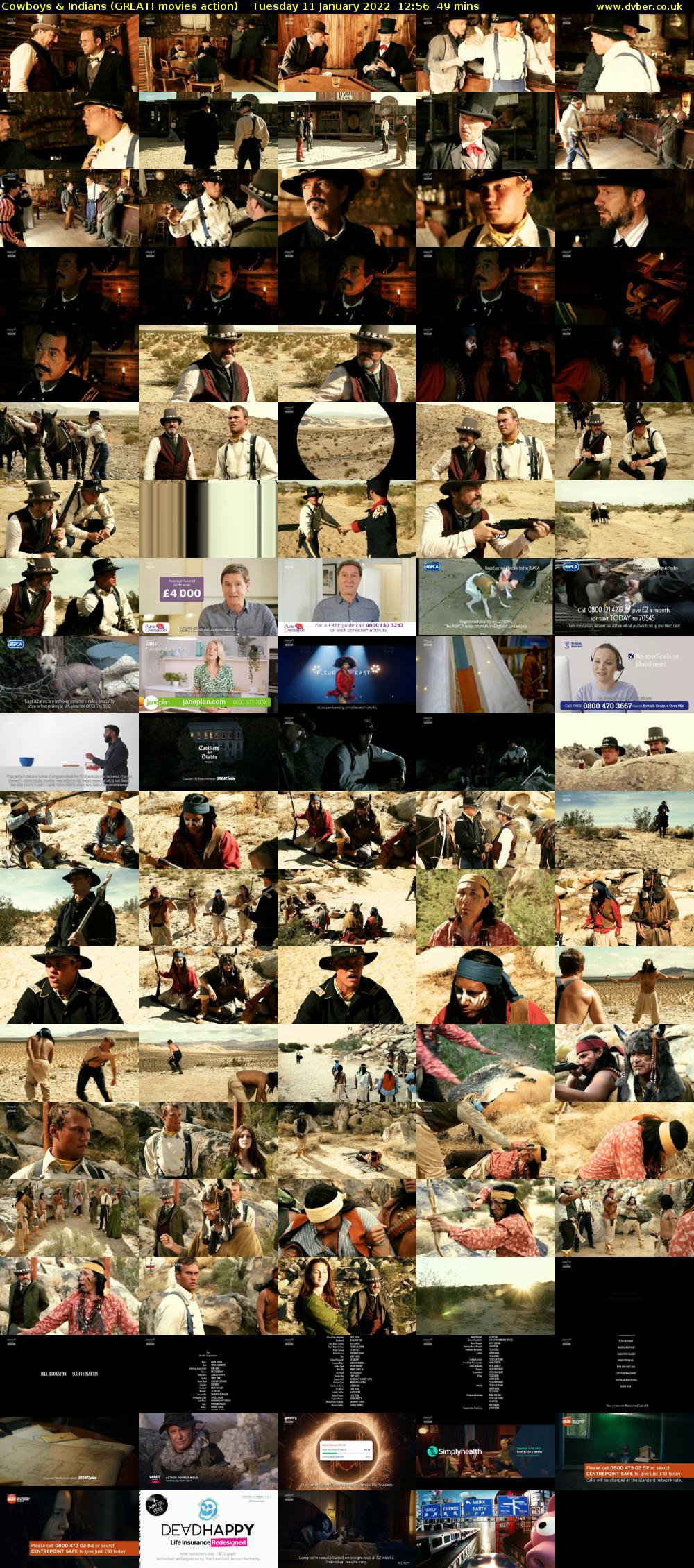 Cowboys & Indians (GREAT! movies action) Tuesday 11 January 2022 12:56 - 13:45