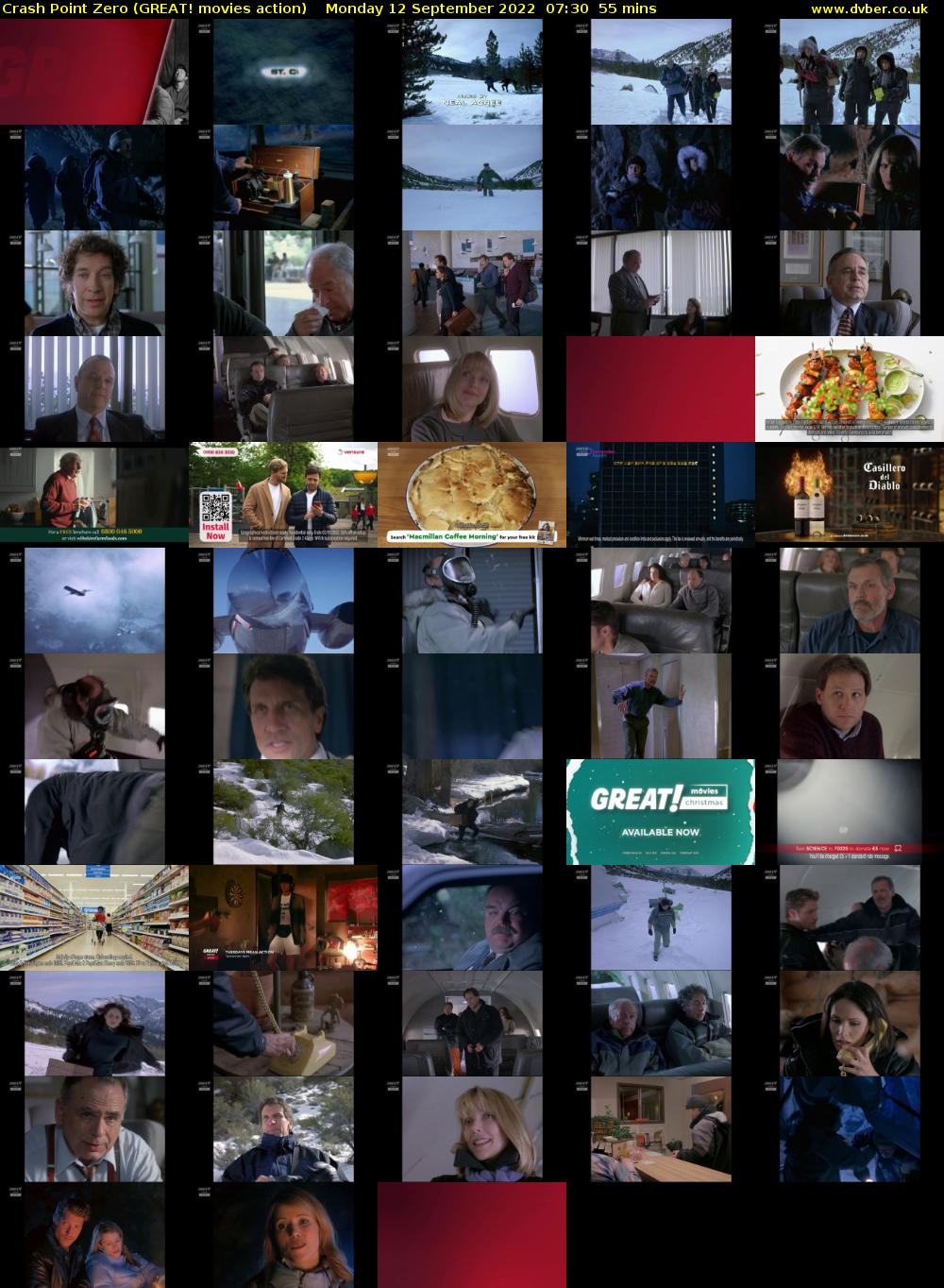 Crash Point Zero (GREAT! movies action) Monday 12 September 2022 07:30 - 08:25