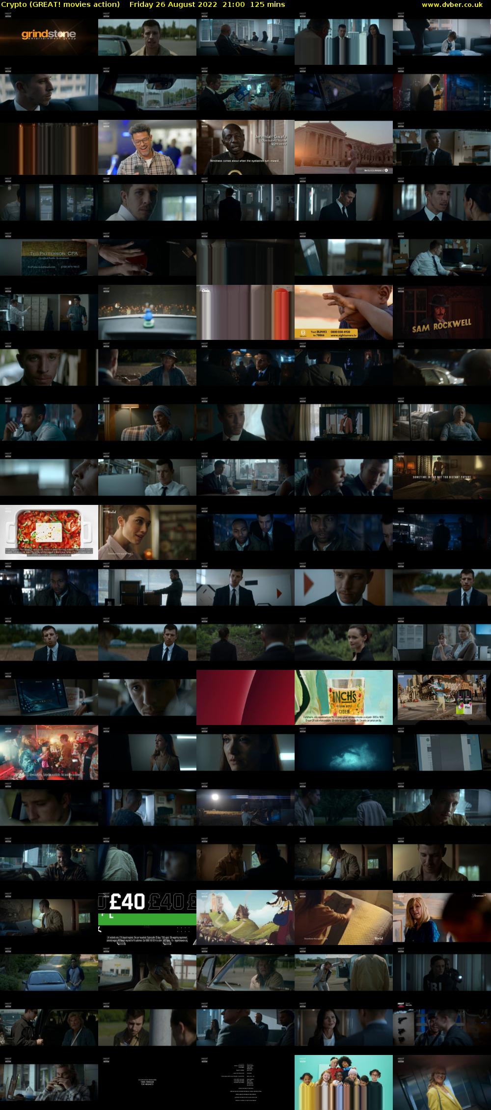 Crypto (GREAT! movies action) Friday 26 August 2022 21:00 - 23:05