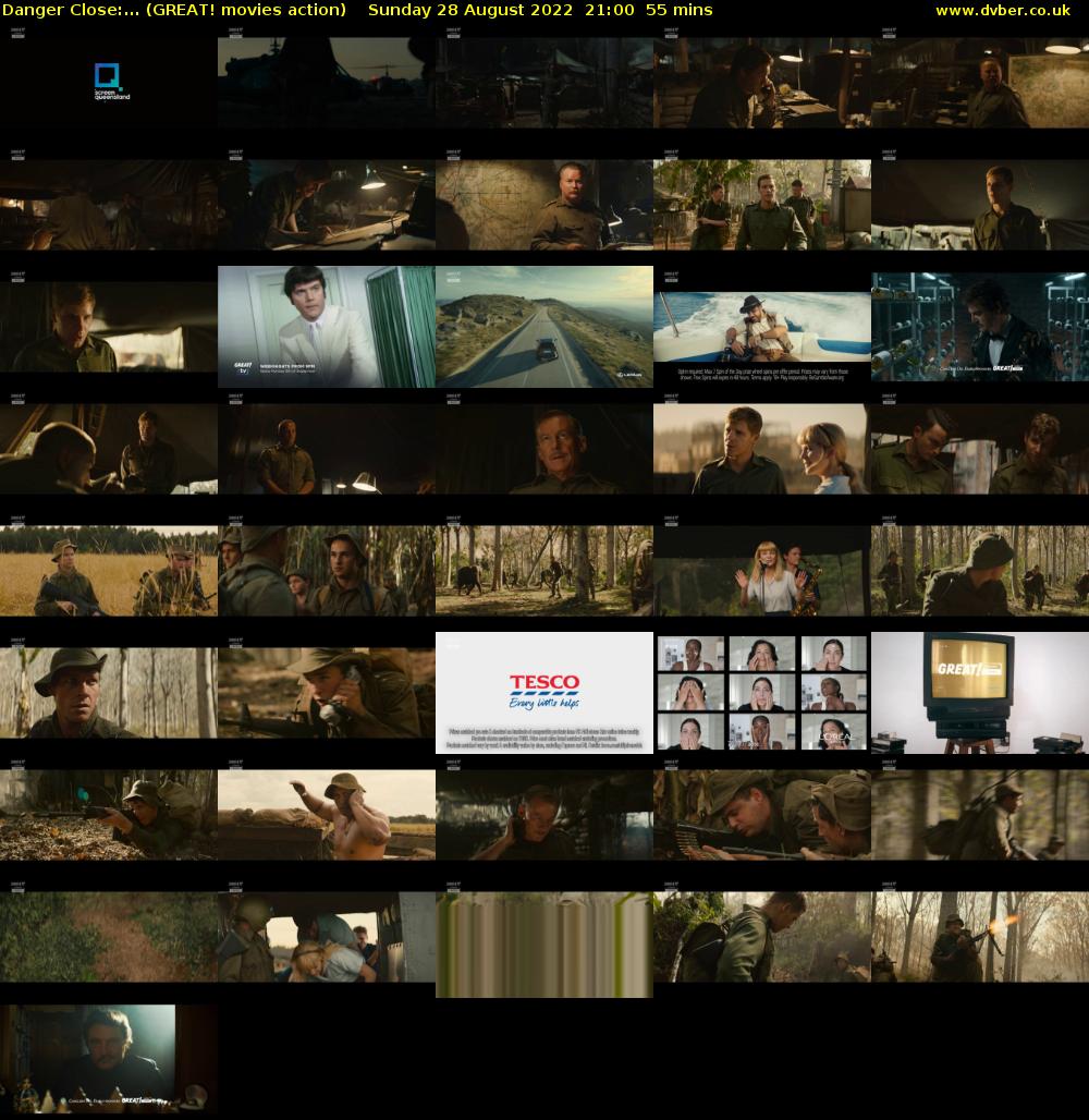 Danger Close:... (GREAT! movies action) Sunday 28 August 2022 21:00 - 21:55