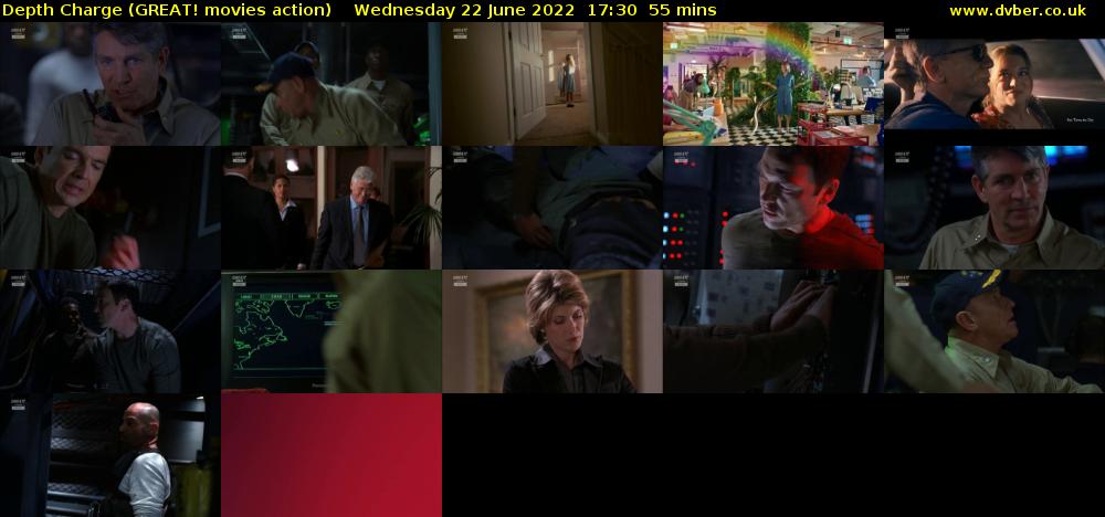 Depth Charge (GREAT! movies action) Wednesday 22 June 2022 17:30 - 18:25