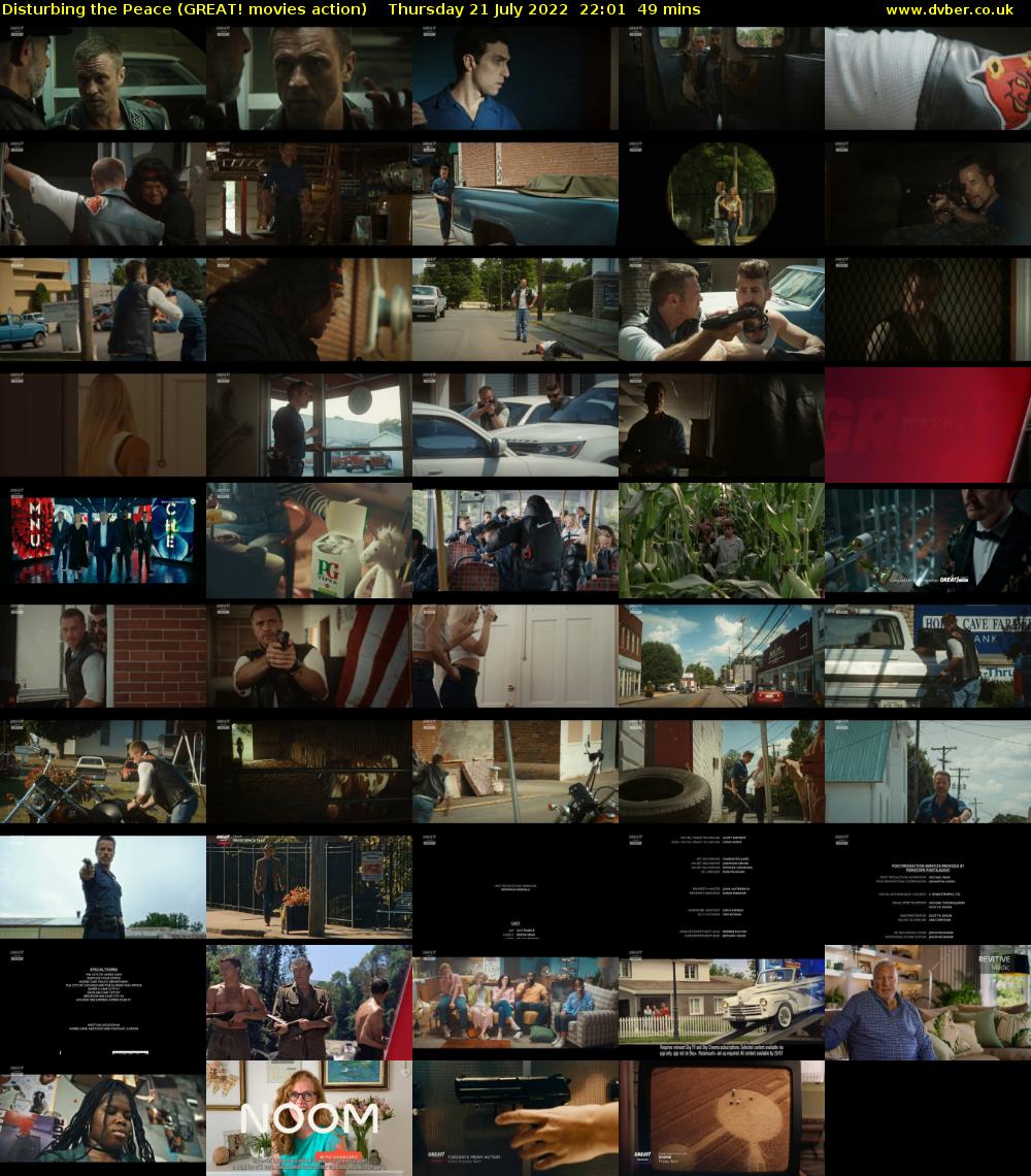 Disturbing the Peace (GREAT! movies action) Thursday 21 July 2022 22:01 - 22:50