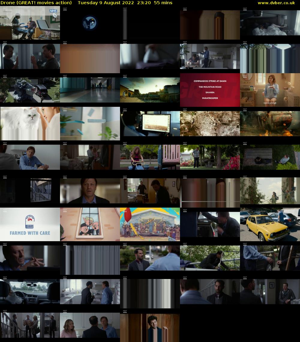 Drone (GREAT! movies action) Tuesday 9 August 2022 23:20 - 00:15