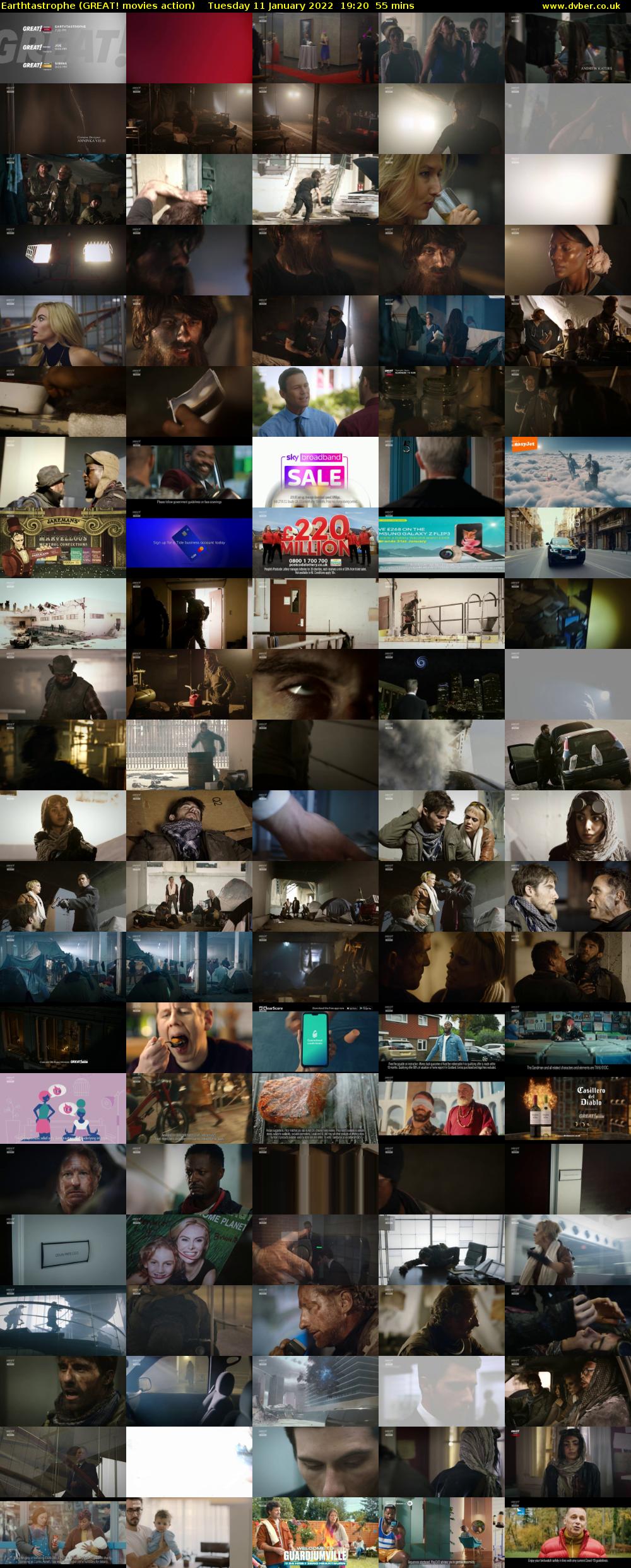 Earthtastrophe (GREAT! movies action) Tuesday 11 January 2022 19:20 - 20:15