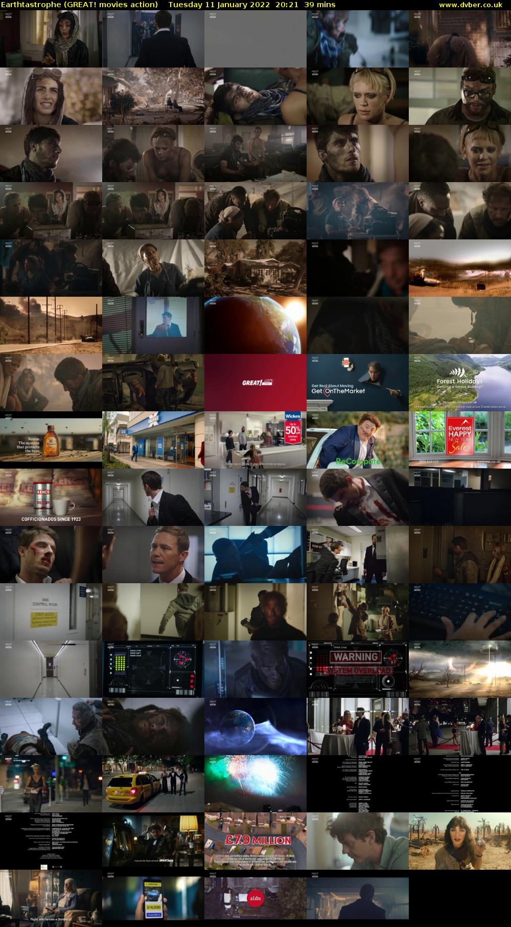 Earthtastrophe (GREAT! movies action) Tuesday 11 January 2022 20:21 - 21:00