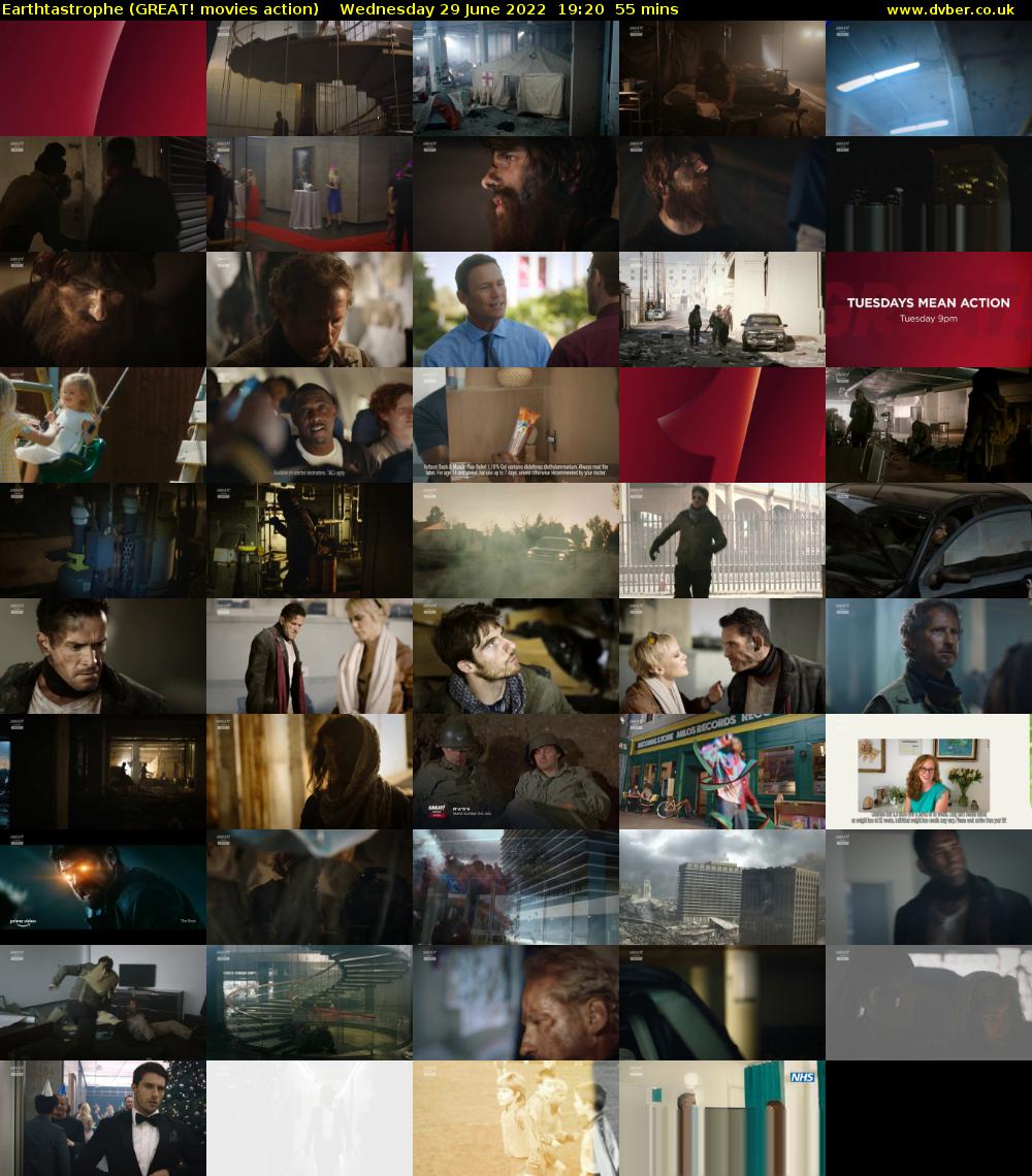 Earthtastrophe (GREAT! movies action) Wednesday 29 June 2022 19:20 - 20:15