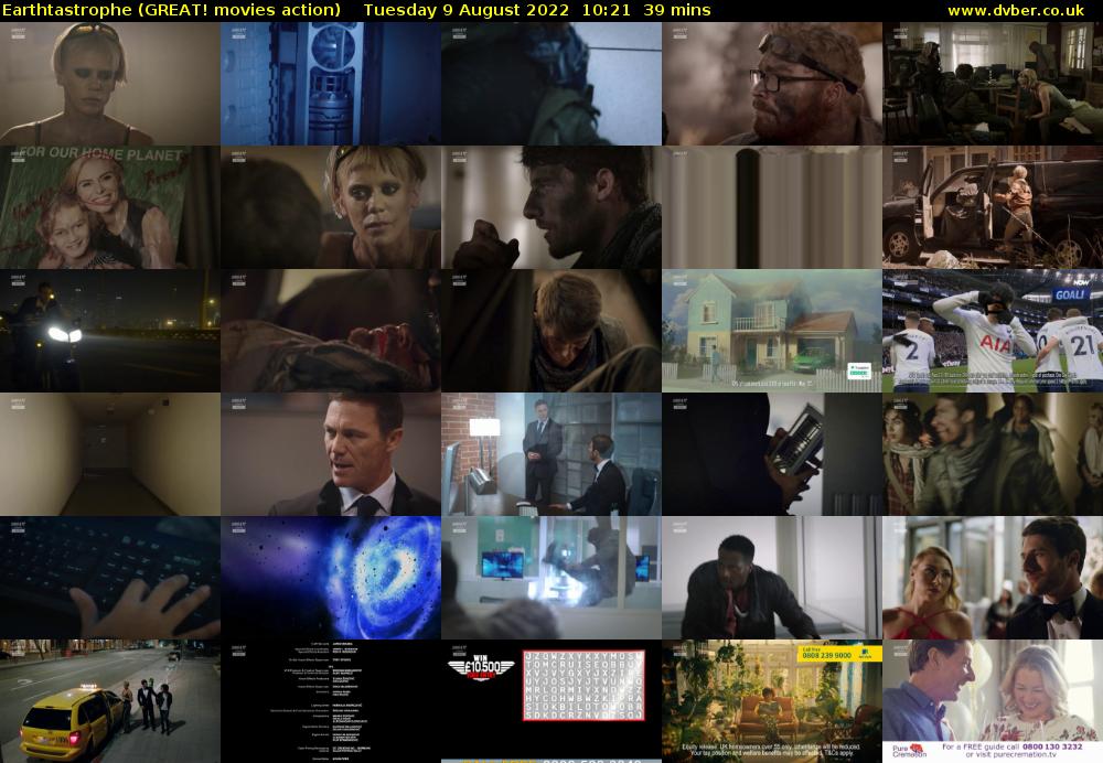 Earthtastrophe (GREAT! movies action) Tuesday 9 August 2022 10:21 - 11:00