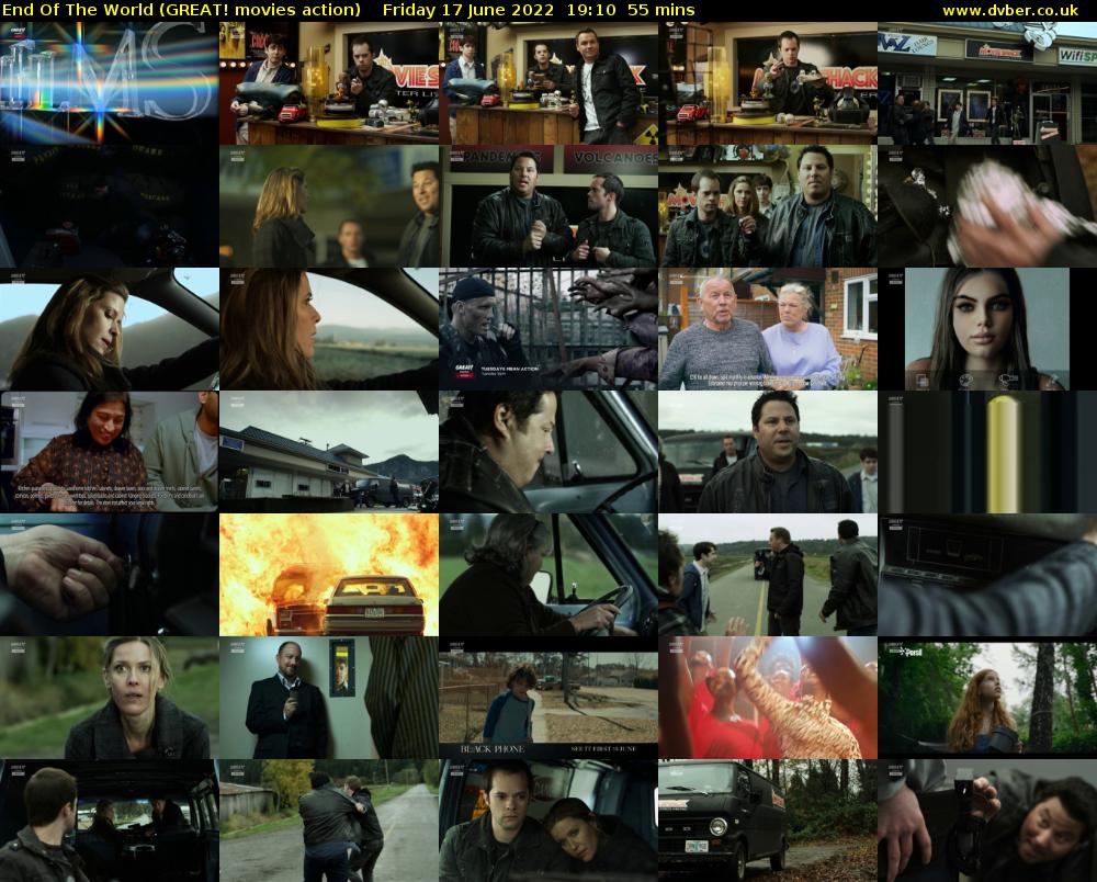 End Of The World (GREAT! movies action) Friday 17 June 2022 19:10 - 20:05