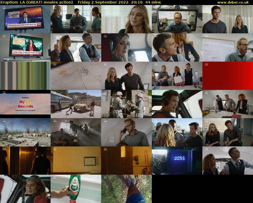 Eruption: LA (GREAT! movies action) Friday 2 September 2022 20:16 - 21:00