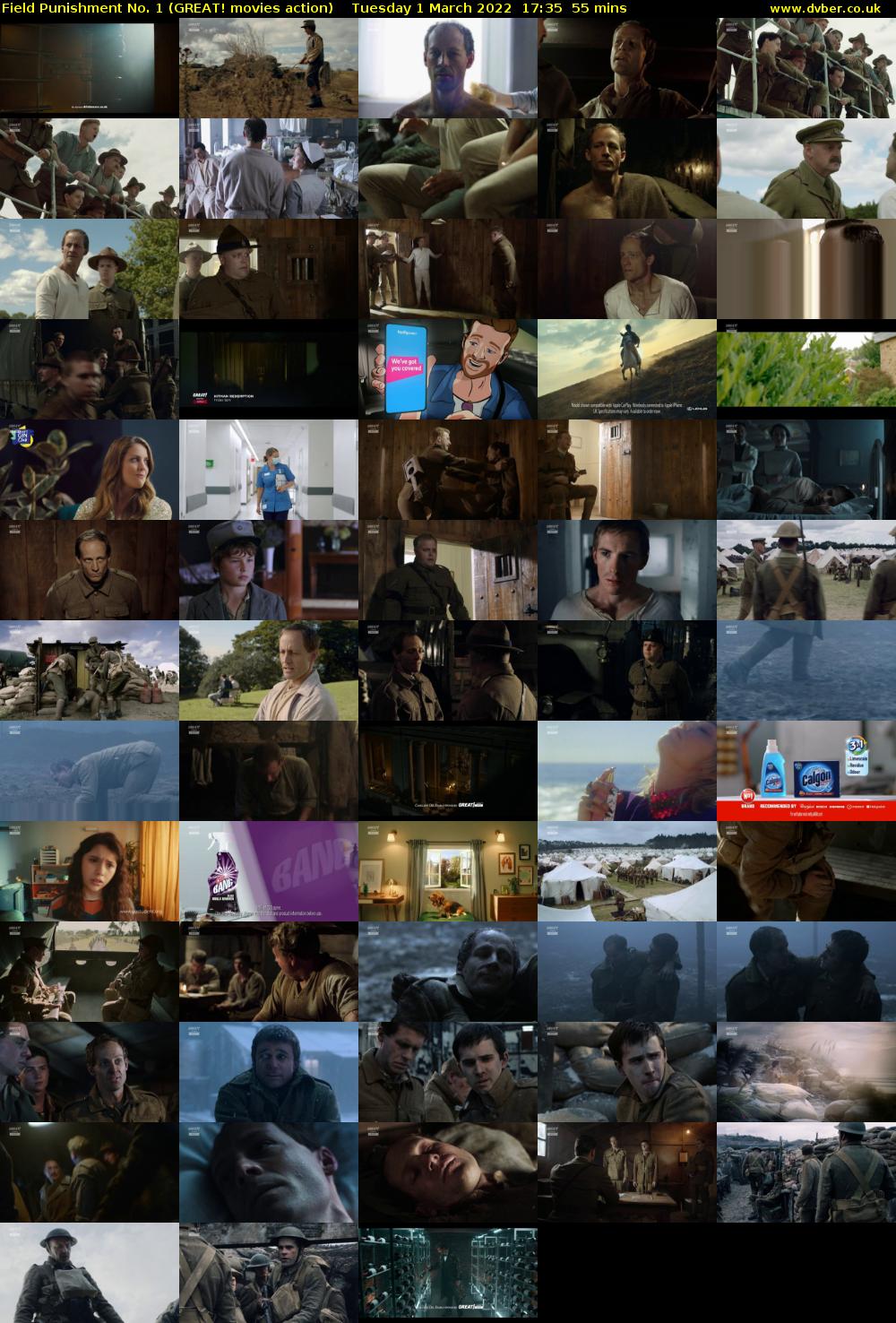 Field Punishment No. 1 (GREAT! movies action) Tuesday 1 March 2022 17:35 - 18:30