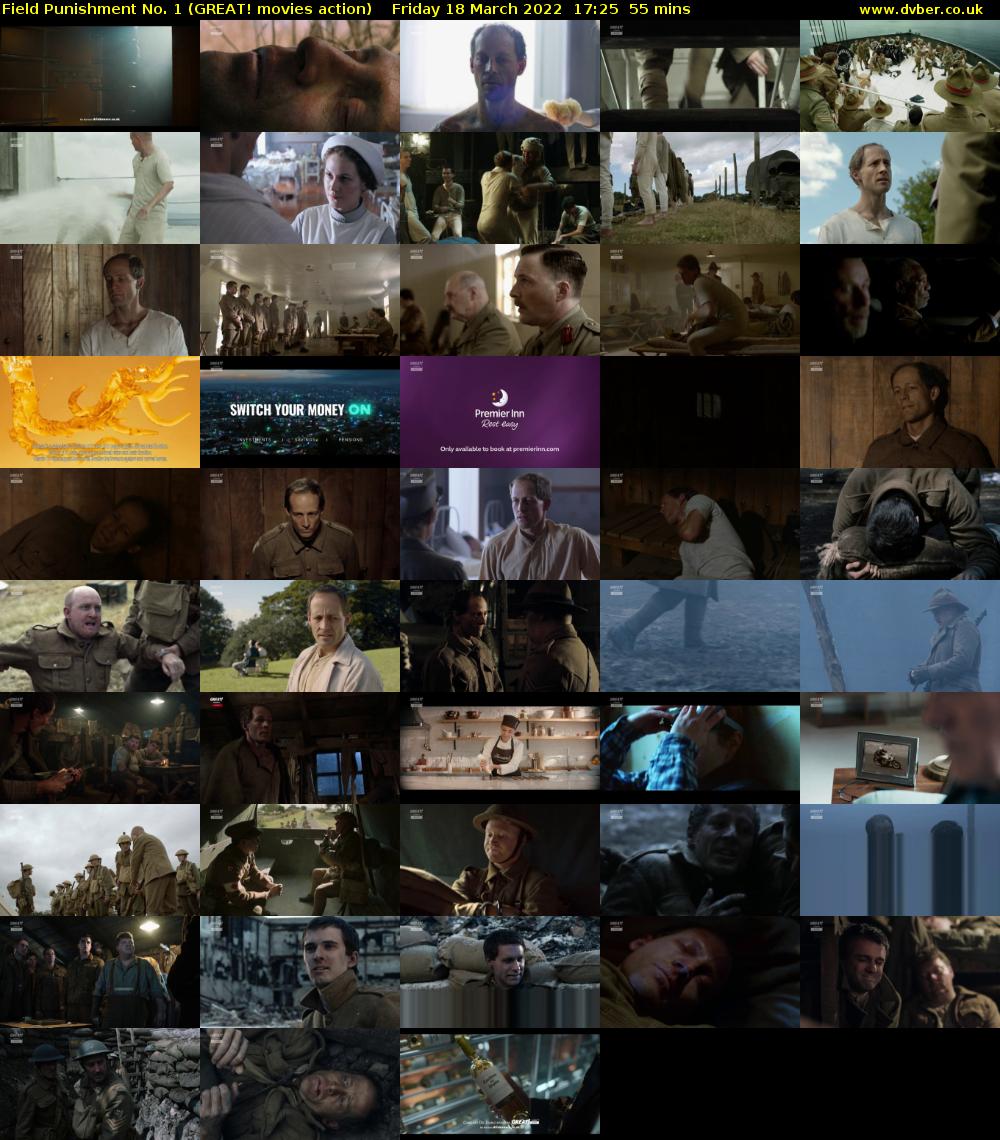 Field Punishment No. 1 (GREAT! movies action) Friday 18 March 2022 17:25 - 18:20