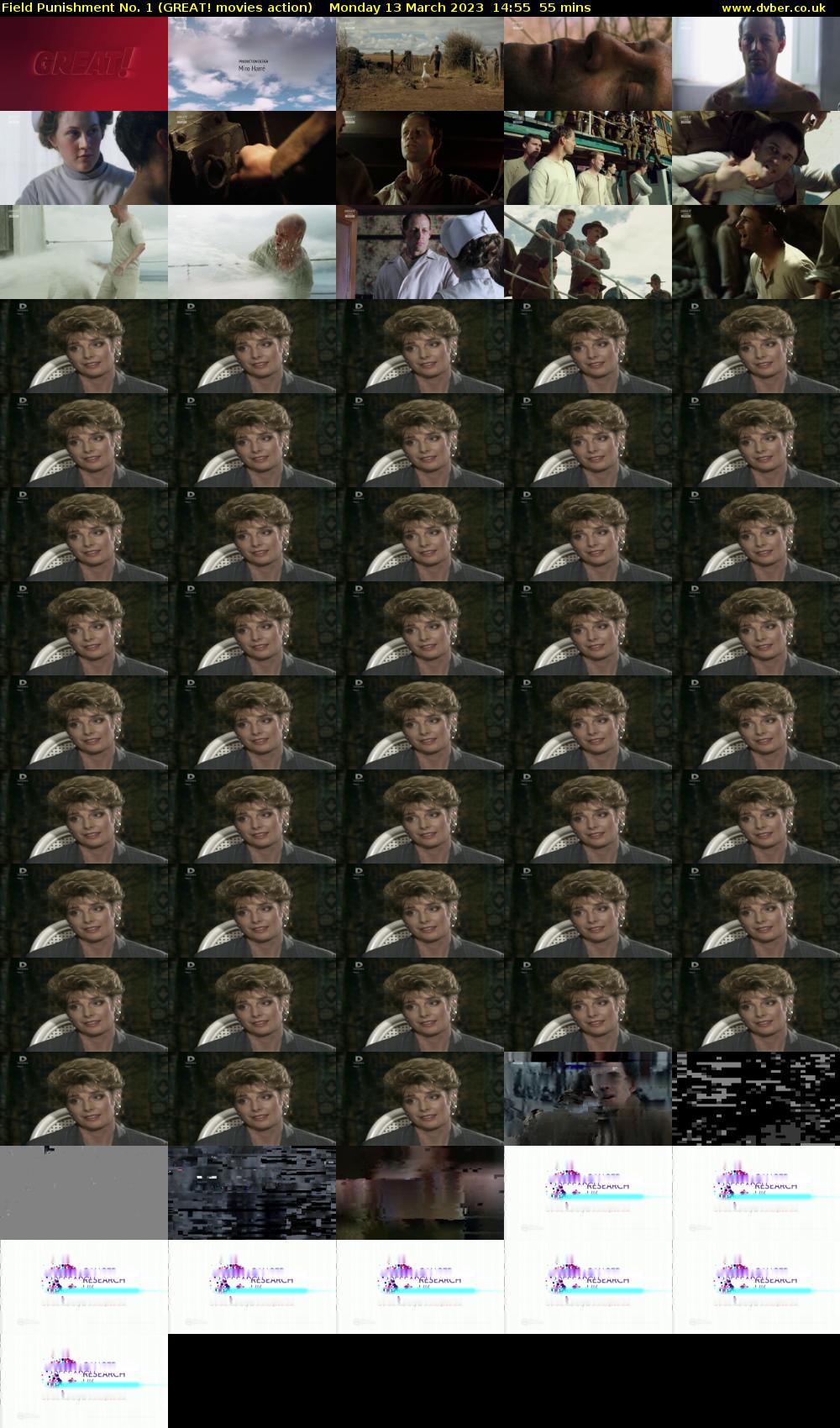 Field Punishment No. 1 (GREAT! movies action) Monday 13 March 2023 14:55 - 15:50