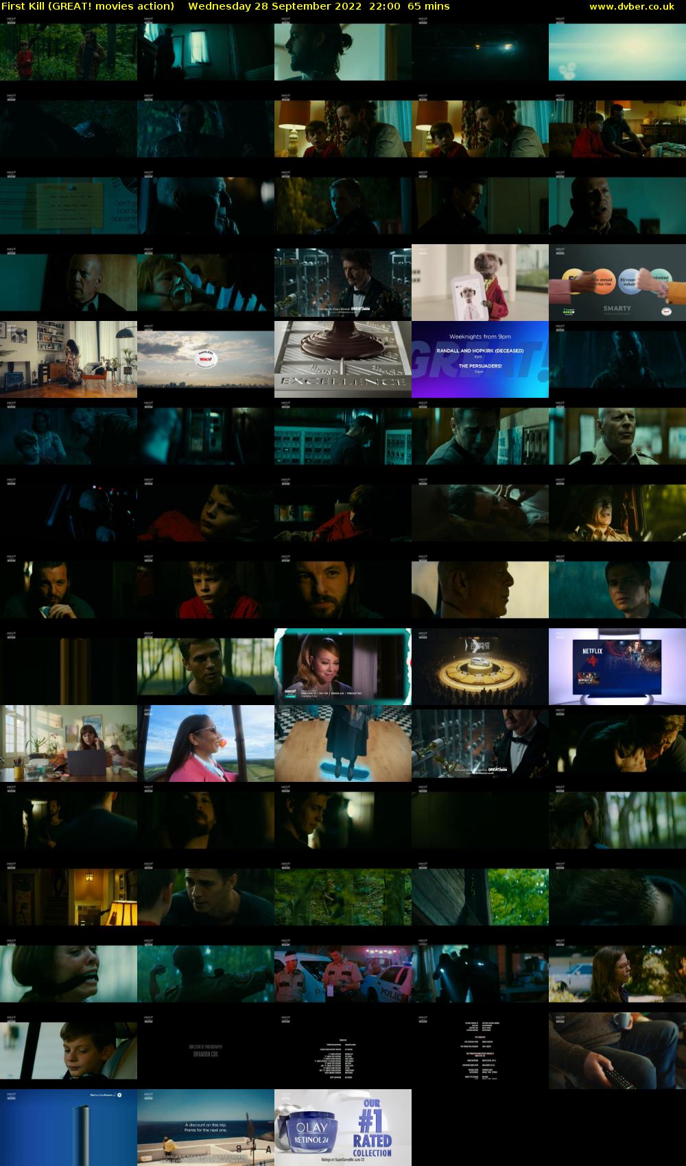First Kill (GREAT! movies action) Wednesday 28 September 2022 22:00 - 23:05