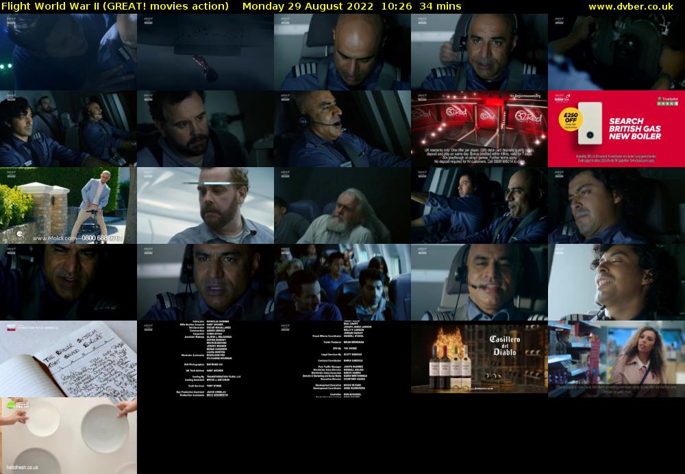Flight World War II (GREAT! movies action) Monday 29 August 2022 10:26 - 11:00