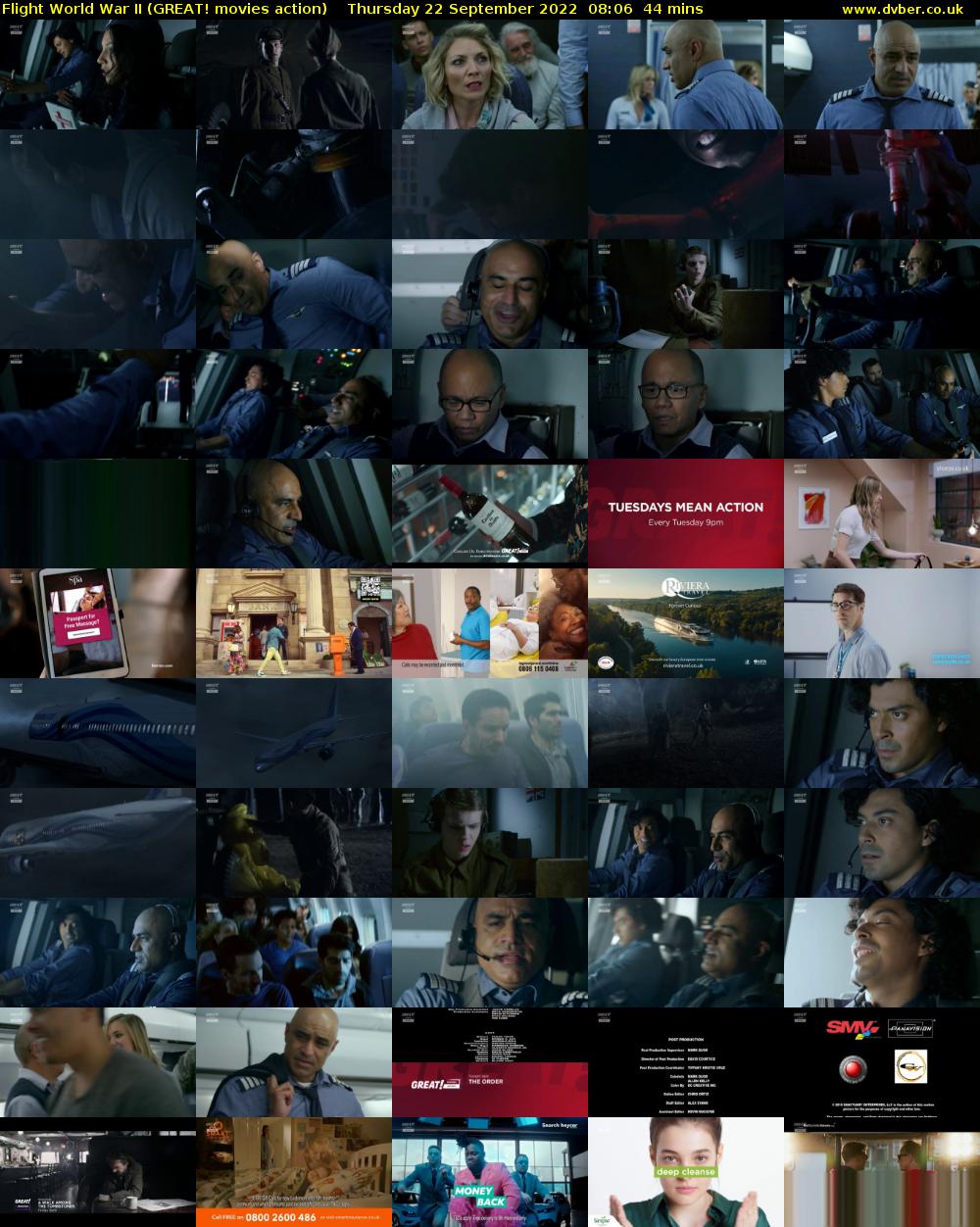 Flight World War II (GREAT! movies action) Thursday 22 September 2022 08:06 - 08:50