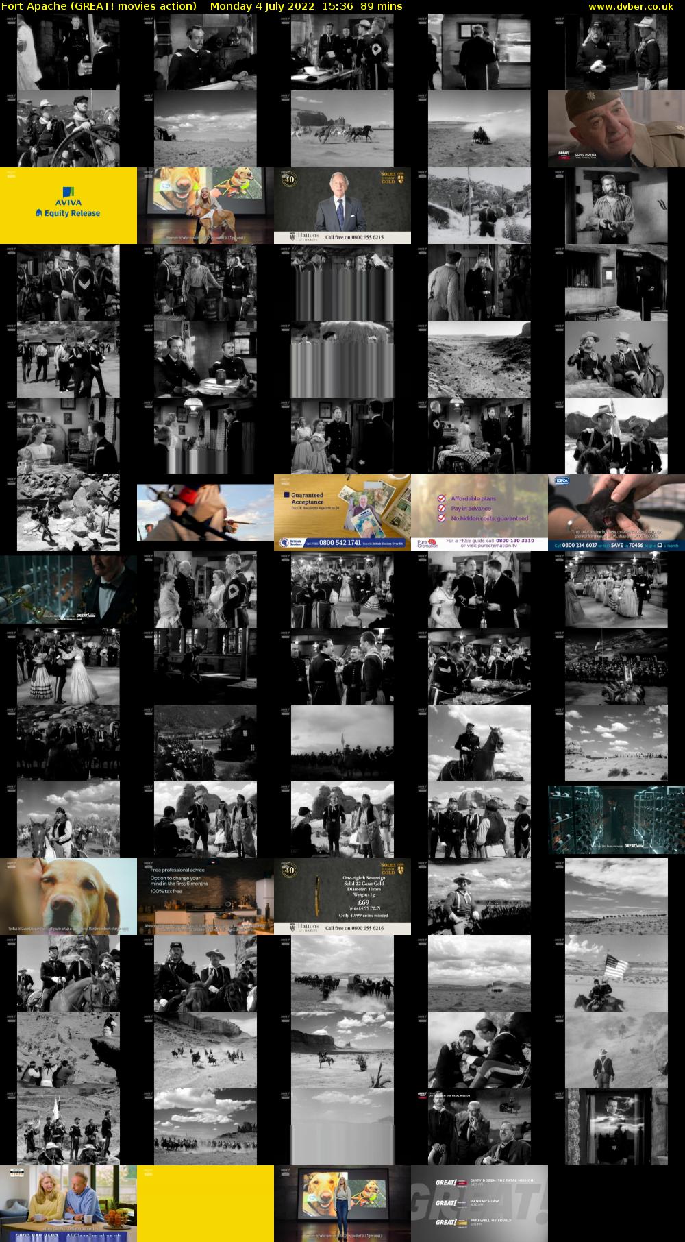 Fort Apache (GREAT! movies action) Monday 4 July 2022 15:36 - 17:05