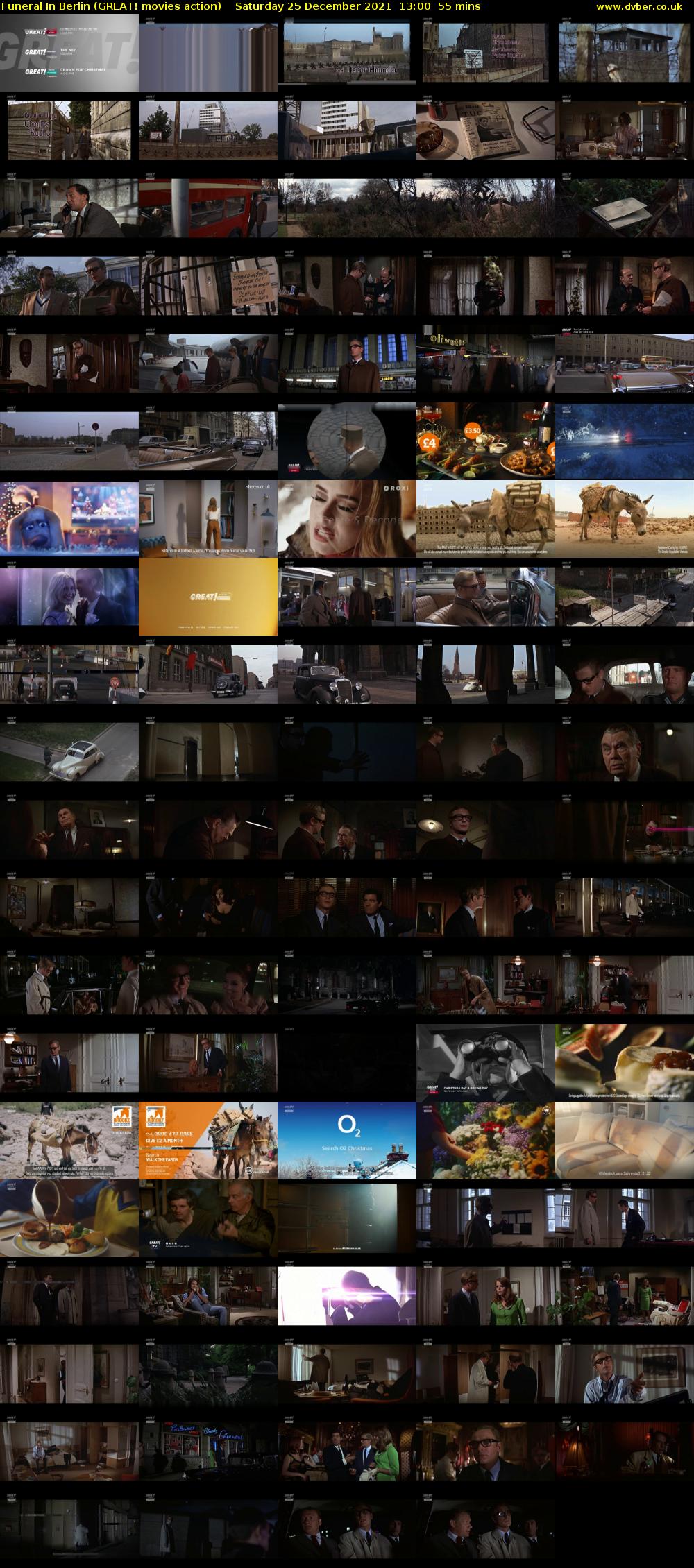 Funeral In Berlin (GREAT! movies action) Saturday 25 December 2021 13:00 - 13:55