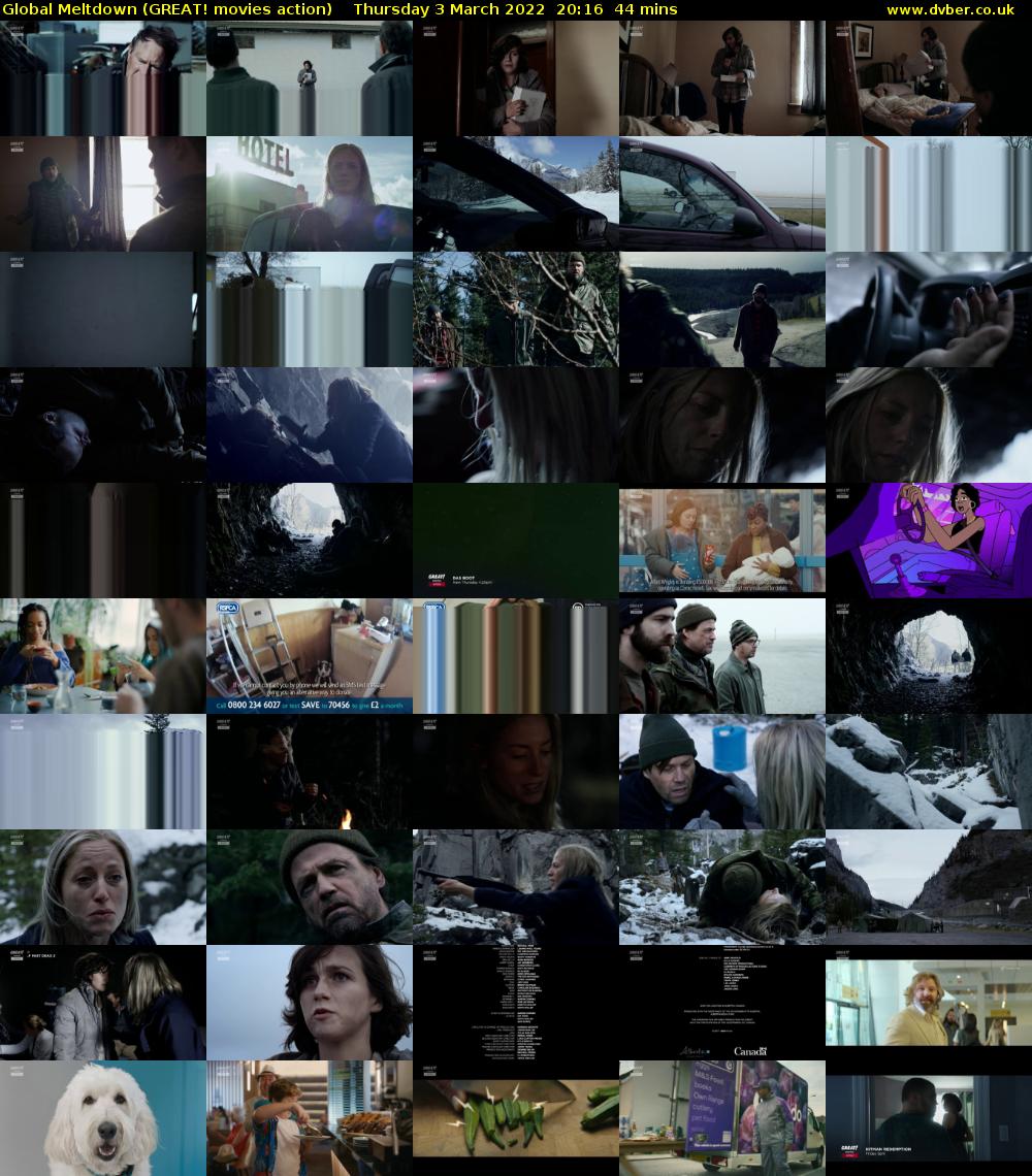 Global Meltdown (GREAT! movies action) Thursday 3 March 2022 20:16 - 21:00