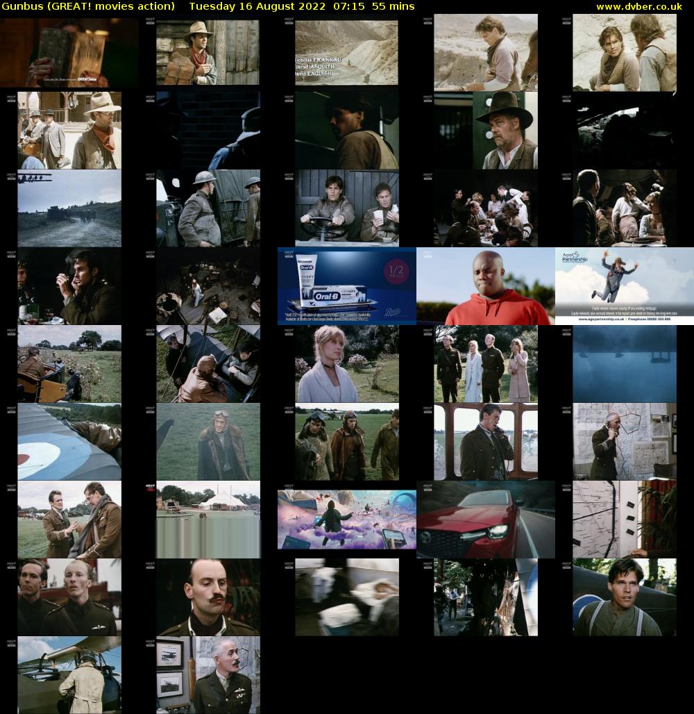 Gunbus (GREAT! movies action) Tuesday 16 August 2022 07:15 - 08:10
