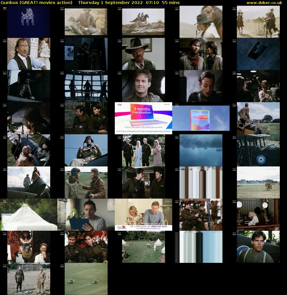 Gunbus (GREAT! movies action) Thursday 1 September 2022 07:10 - 08:05