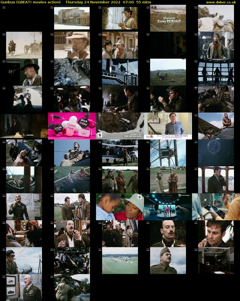 Gunbus (GREAT! movies action) Thursday 24 November 2022 07:00 - 07:55