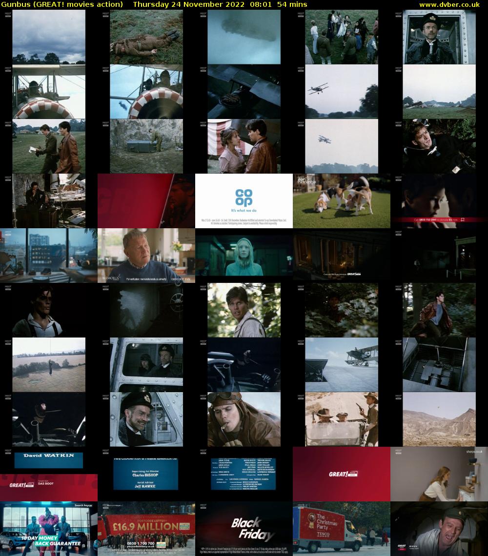 Gunbus (GREAT! movies action) Thursday 24 November 2022 08:01 - 08:55