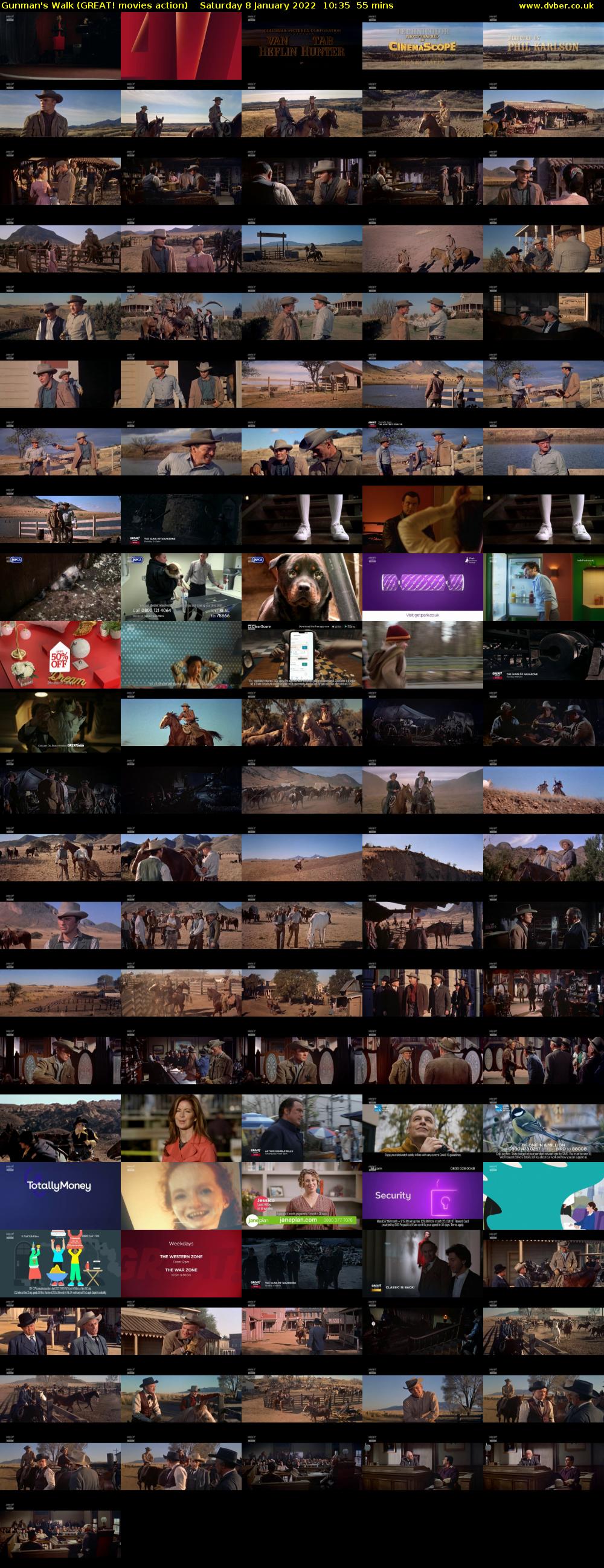 Gunman's Walk (GREAT! movies action) Saturday 8 January 2022 10:35 - 11:30
