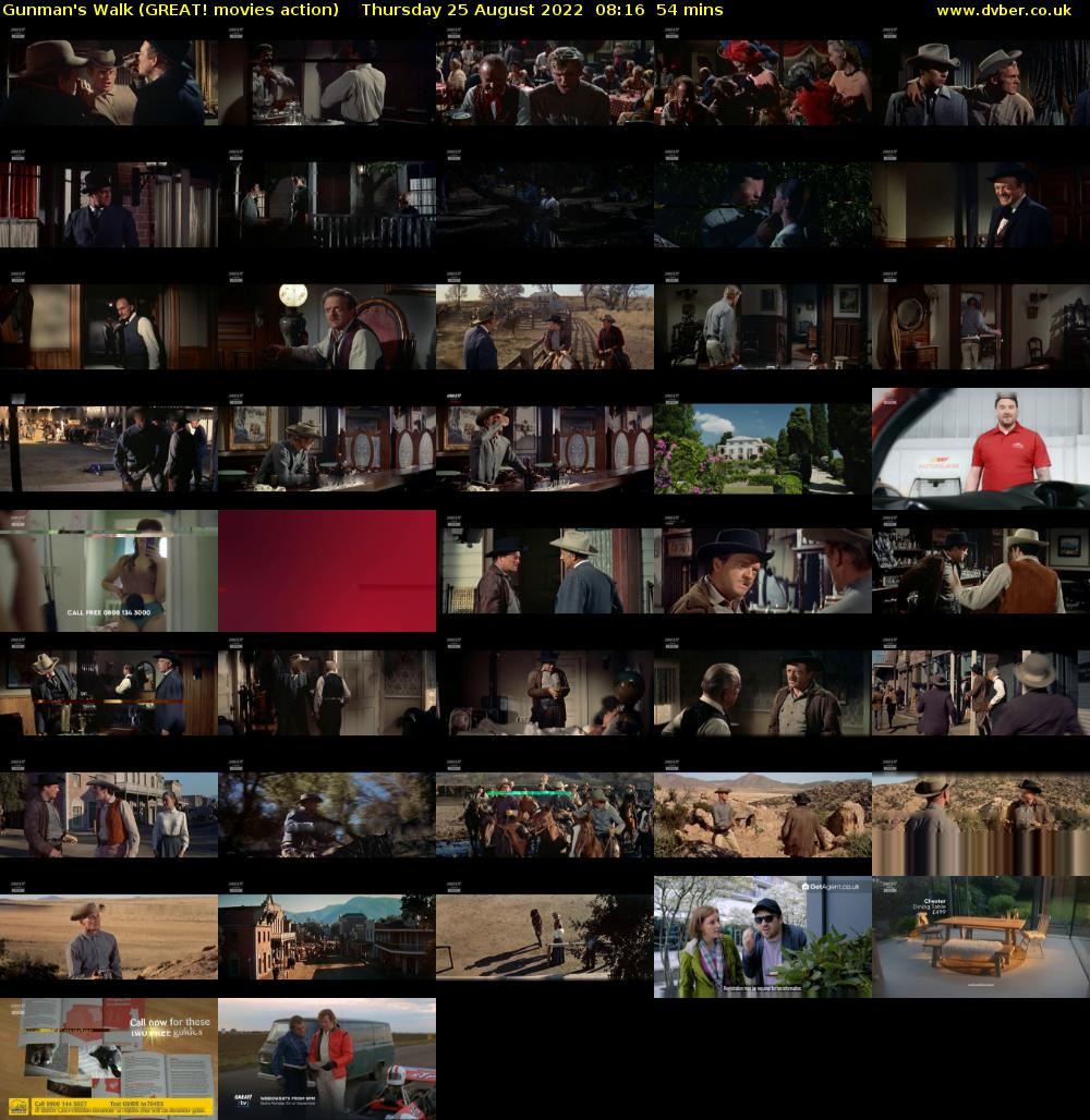 Gunman's Walk (GREAT! movies action) Thursday 25 August 2022 08:16 - 09:10