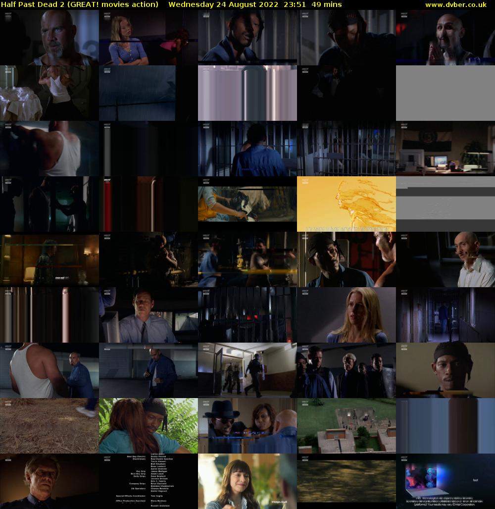 Half Past Dead 2 (GREAT! movies action) Wednesday 24 August 2022 23:51 - 00:40