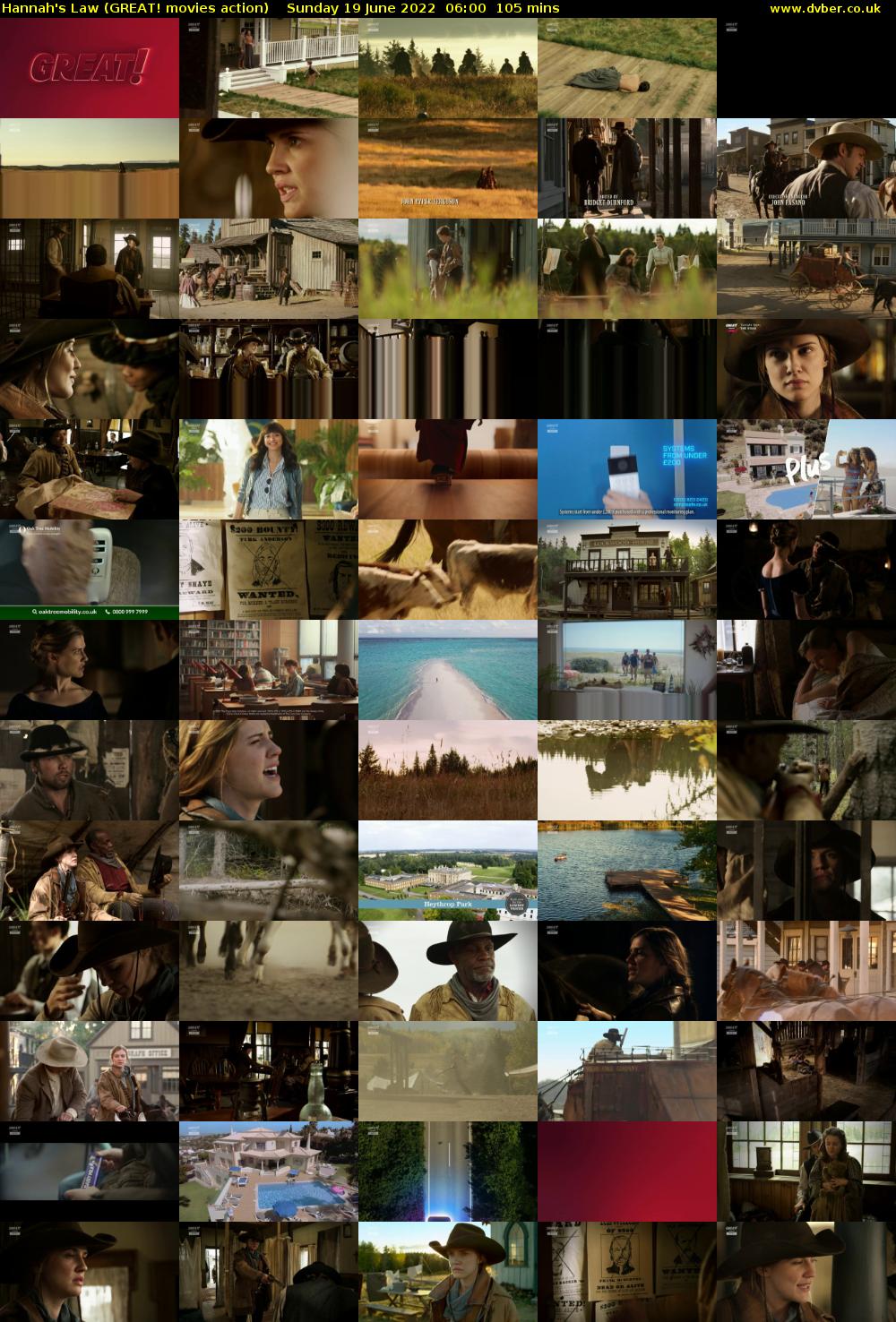 Hannah's Law (GREAT! movies action) Sunday 19 June 2022 06:00 - 07:45