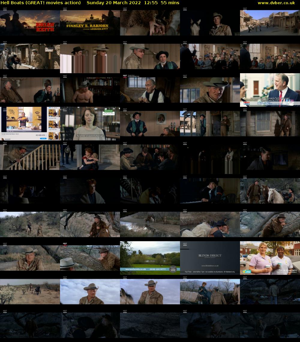 Hell Boats (GREAT! movies action) Sunday 20 March 2022 12:55 - 13:50
