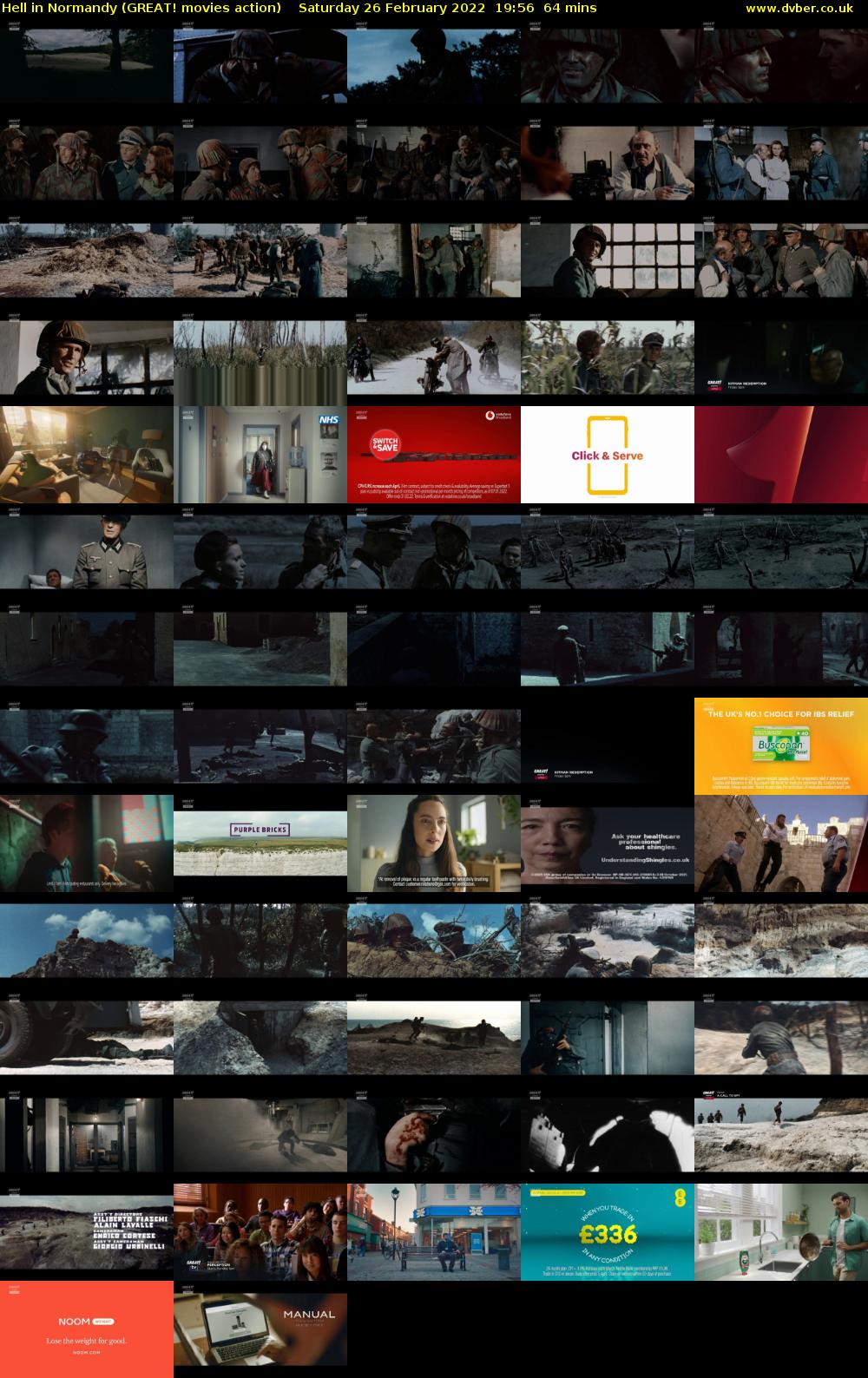 Hell in Normandy (GREAT! movies action) Saturday 26 February 2022 19:56 - 21:00