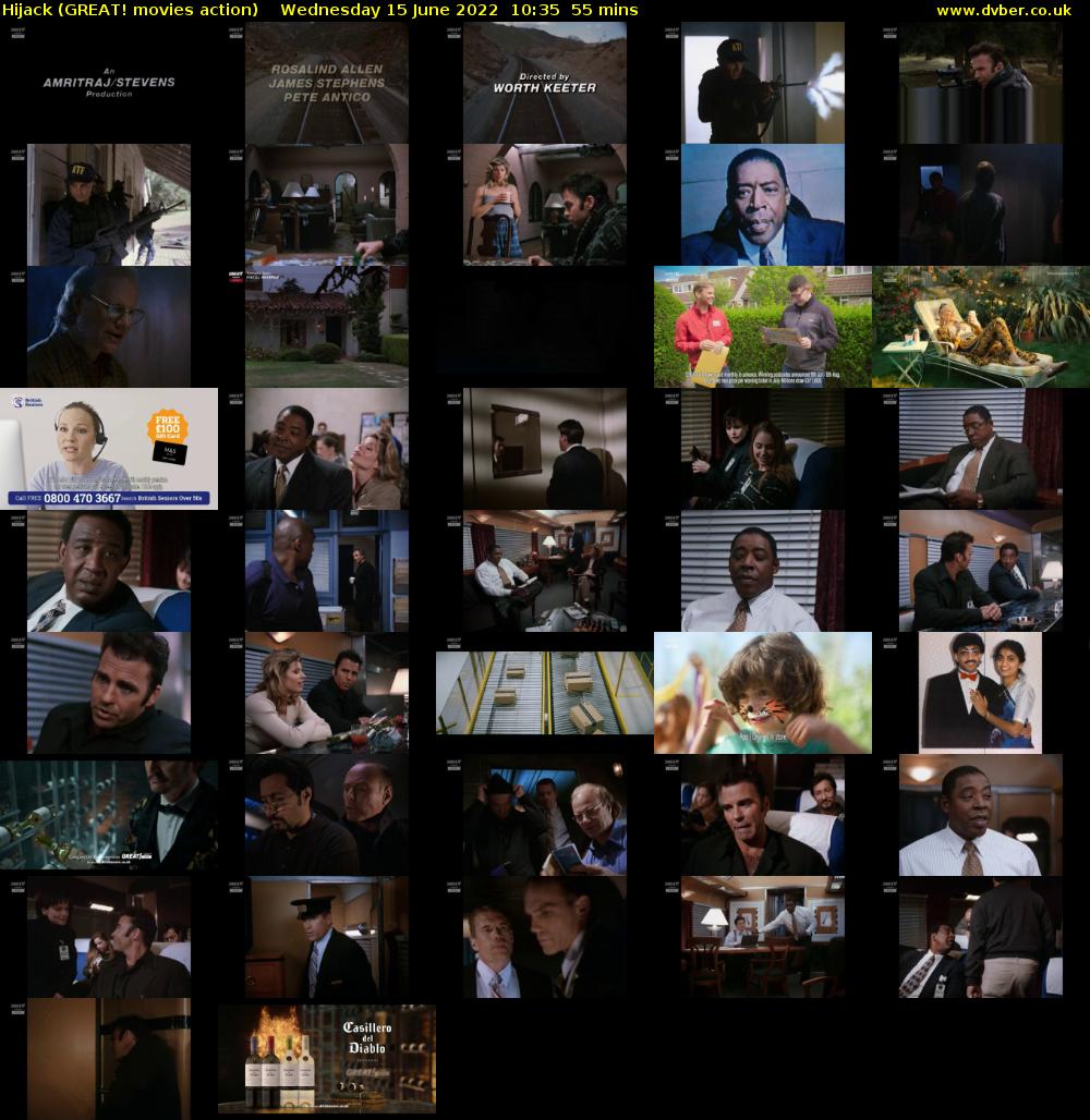 Hijack (GREAT! movies action) Wednesday 15 June 2022 10:35 - 11:30