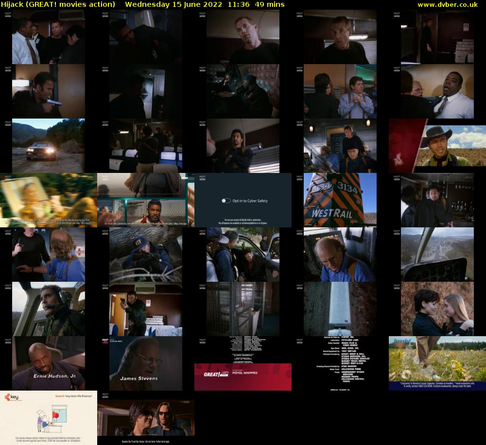 Hijack (GREAT! movies action) Wednesday 15 June 2022 11:36 - 12:25
