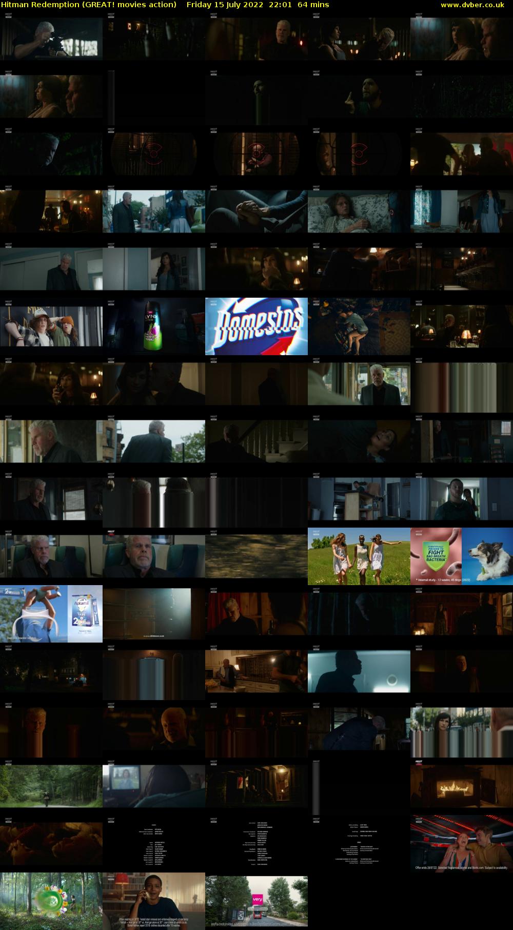 Hitman Redemption (GREAT! movies action) Friday 15 July 2022 22:01 - 23:05