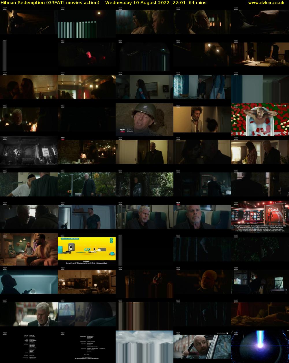Hitman Redemption (GREAT! movies action) Wednesday 10 August 2022 22:01 - 23:05