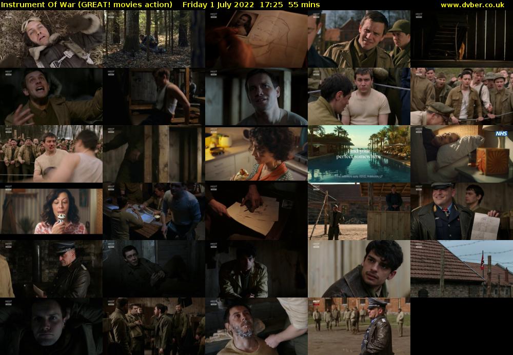 Instrument Of War (GREAT! movies action) Friday 1 July 2022 17:25 - 18:20