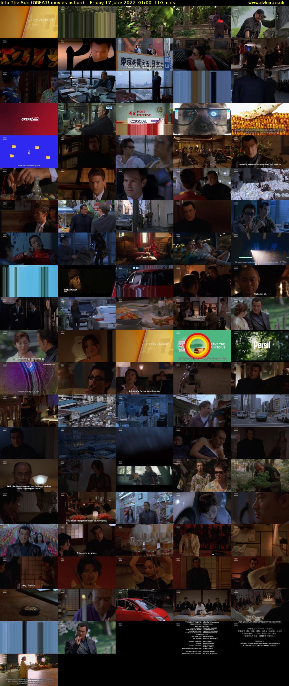 Into The Sun (GREAT! movies action) Friday 17 June 2022 01:00 - 02:50
