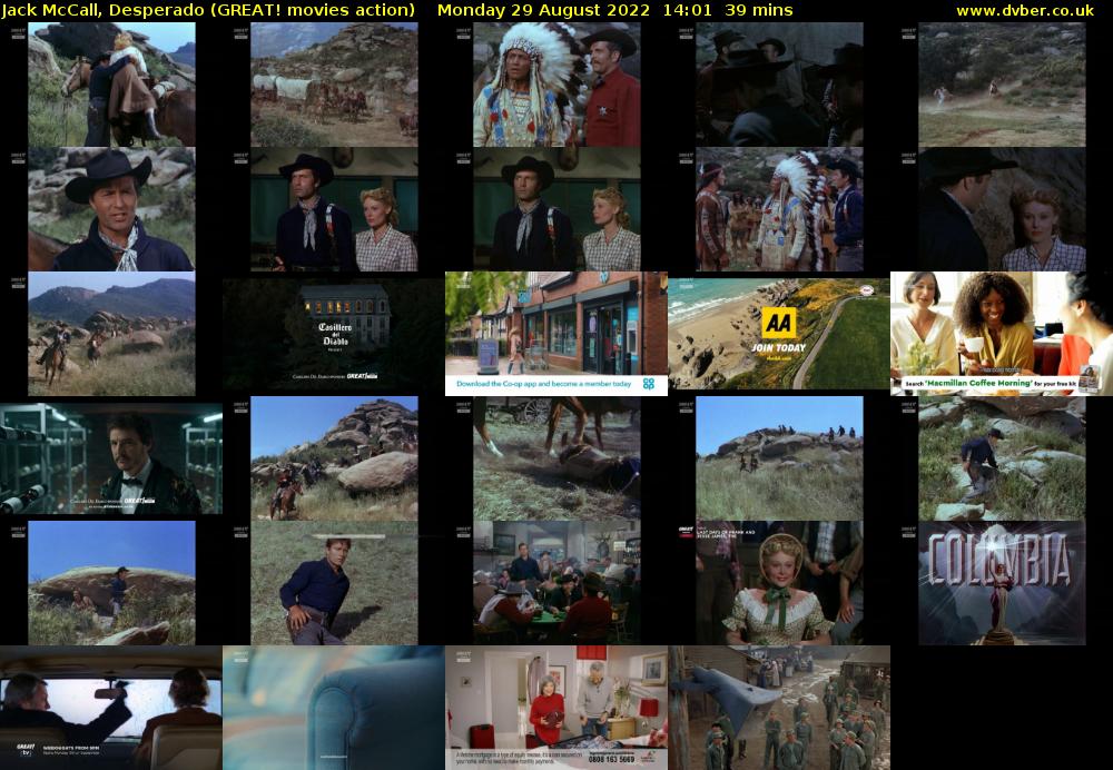Jack McCall, Desperado (GREAT! movies action) Monday 29 August 2022 14:01 - 14:40