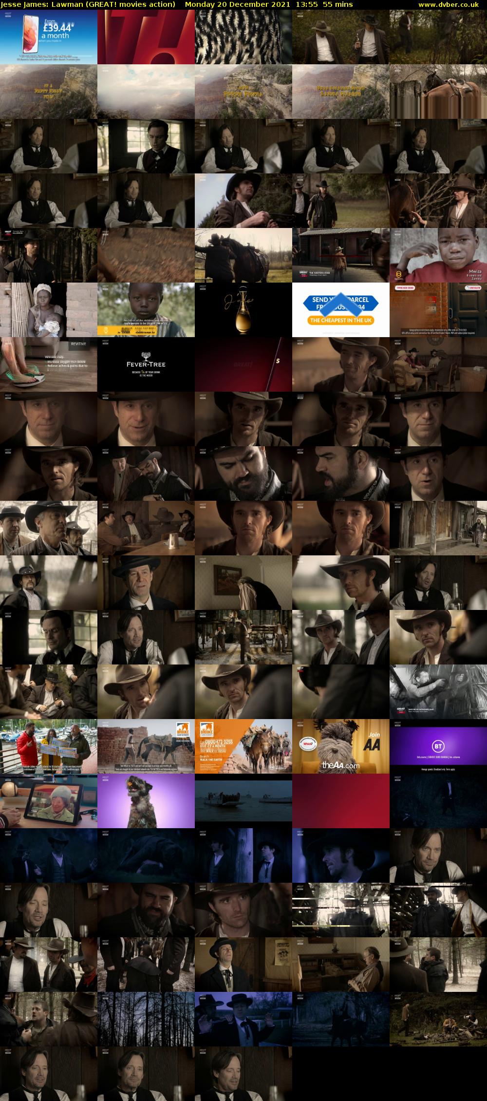 Jesse James: Lawman (GREAT! movies action) Monday 20 December 2021 13:55 - 14:50