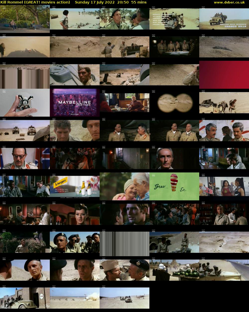 Kill Rommel (GREAT! movies action) Sunday 17 July 2022 20:50 - 21:45