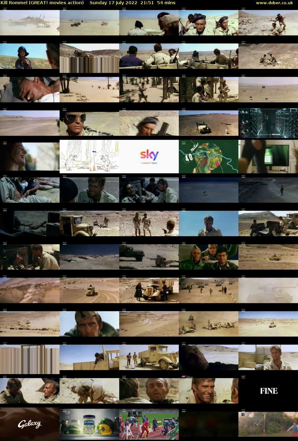 Kill Rommel (GREAT! movies action) Sunday 17 July 2022 21:51 - 22:45