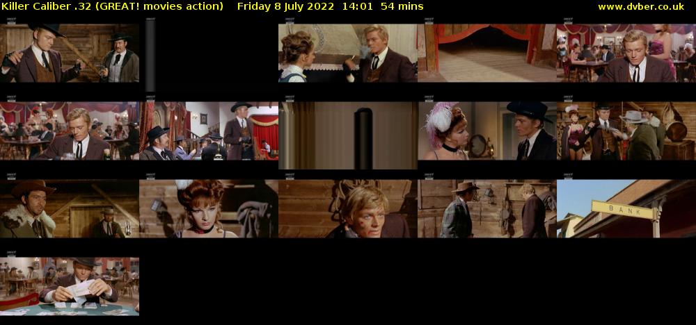 Killer Caliber .32 (GREAT! movies action) Friday 8 July 2022 14:01 - 14:55