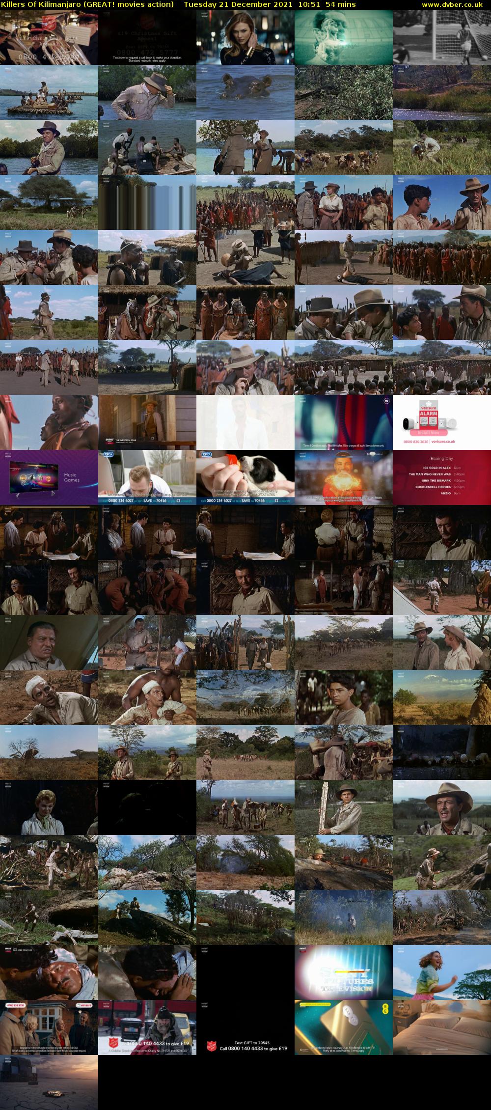 Killers Of Kilimanjaro (GREAT! movies action) Tuesday 21 December 2021 10:51 - 11:45